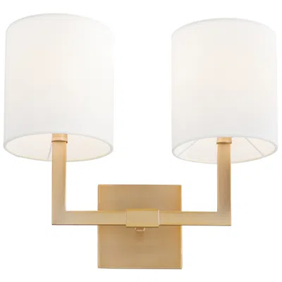 Quorum International Bolero 2lt Agb Wall Mount In Gold