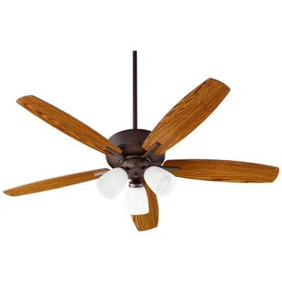 Quorum International Breeze 3 Light Oiled Bronze Uni-pack Led Ceiling Fan