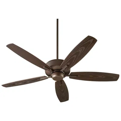 Quorum International Breeze 52" Oiled Bronze Wet Fan In Brown