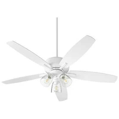 Quorum International Breeze 52" Studio White Transitional Ceiling Fan