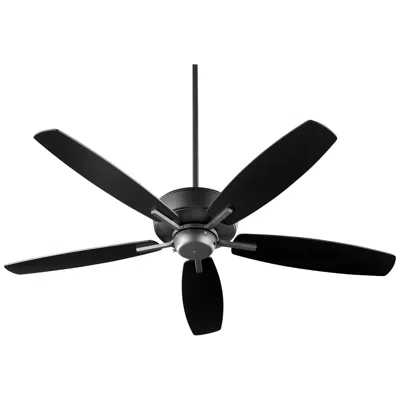 Quorum International Breeze 52" Textured Black Ceiling Fan