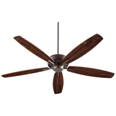 Quorum International Breeze 60" Oiled Bronze Ceiling Fan In Brown