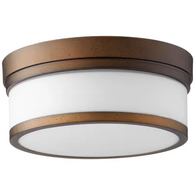 Quorum International Celeste 12" Oiled Bronze Ceiling Mount In Brown