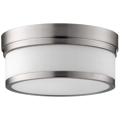 Quorum International Celeste 12" Satin Nickel Ceiling Mount