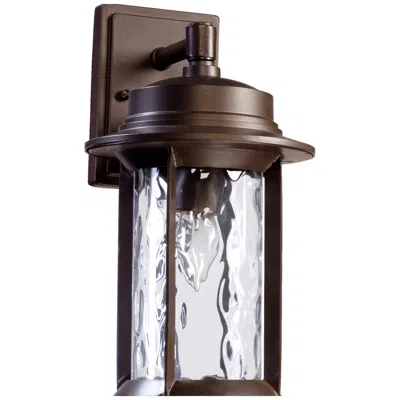 Quorum International Charter 7" Oiled Bronze Wall Lantern