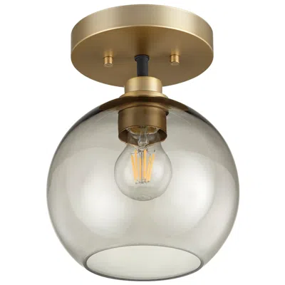 Quorum International Clarion 1lt Txb/agb Ceiling Mount