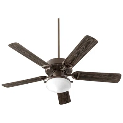 Quorum International Estate Patio Oiled Bronze Uni-pk Fan