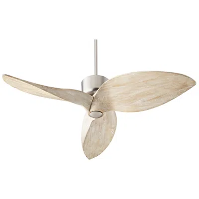 Quorum International Hawkeye 52" 3 Blade Satin Nickel Ceiling Fan