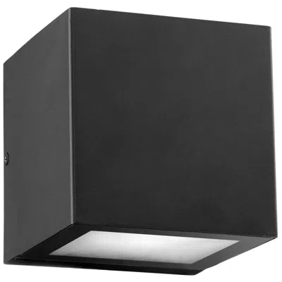 Quorum International Ion 1lt Black Led Outdoor Wall Light