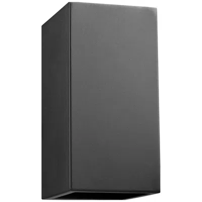Quorum International Ion 1lt Med Textured Black Wall Lantern