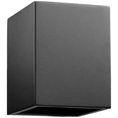 Quorum International Ion 1lt Sm Textured Black Wall Lantern