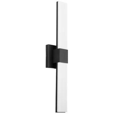 Quorum International Led 2lt 9w Matte Black Vanity Light