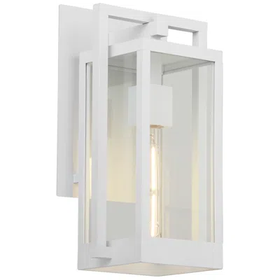 Quorum International Marco 15" White Wall Lantern