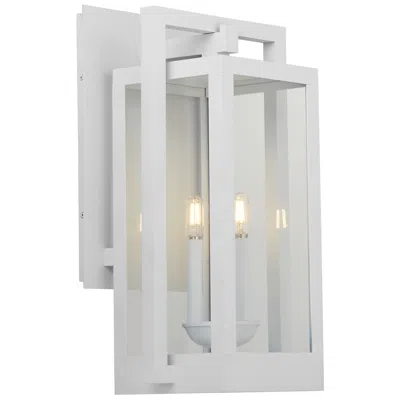 Quorum International Marco 22" 3 Lt White Wall Lantern