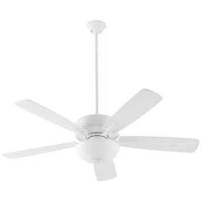 Quorum International Ovation 52" Satin Opal Bowl Studio White Ceiling