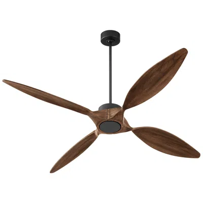 Quorum International Papillon 66" Matte Black Wifi Ceiling Fan