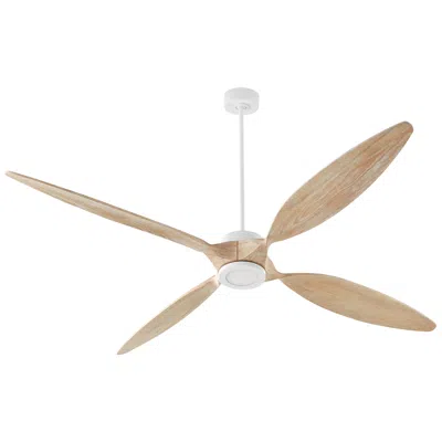 Quorum International Papillon 80" Studio White Wifi Ceiling Fan