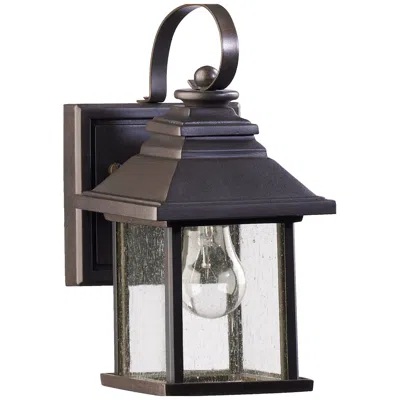 Quorum International Pearson 5" Oiled Bronze Wall Lantern