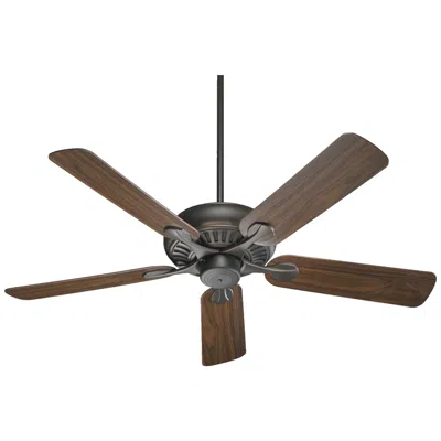 Quorum International Pinnacle 52" 5 Blade Oiled Bronze Ceiling Fan