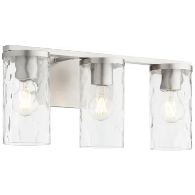 Quorum International Steinway 3lt Satin Nickel Vanity Light