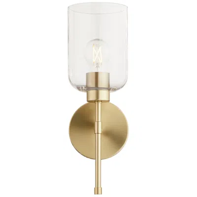 Quorum International Tribute 1lt Satin Nickel Wall Mount