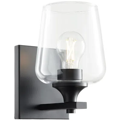 Quorum International Veno 1lt Matte Black Wall Mount