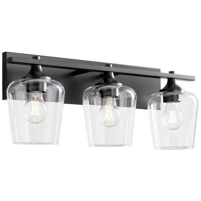 Quorum International Veno 3lt Matte Black Vanity Light