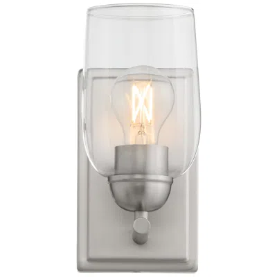 Quorum International Wallinger 1lt Satin Nickel Wall Mount