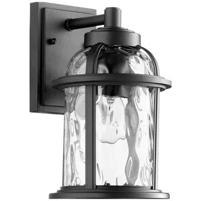 Quorum International Winston 1lt Black Wall Lantern