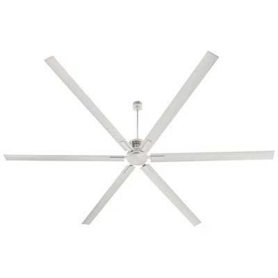 Quorum International Zeus 120" Satin Nickel Fan