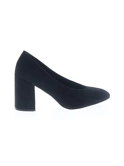 Pre-owned Qupid Heels In Black