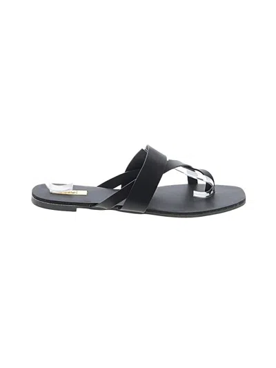 Pre-owned Qupid Sandals In Black