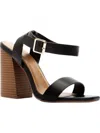 Qupid Women's Chunky Heels In Black In Black