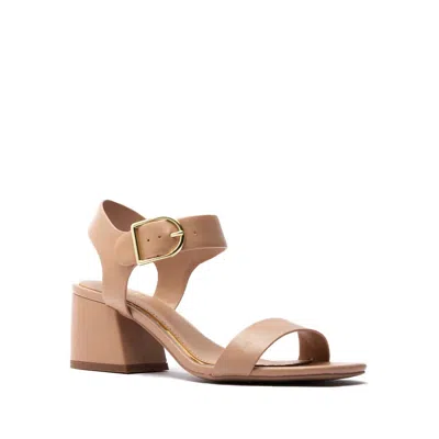 Qupid Women's Katen Heel In Tan In Neutral