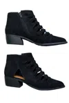 Qupid Women's Sadie Ankle Boots In Black In Black