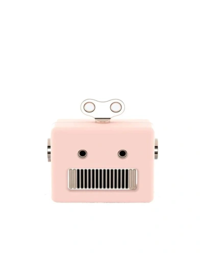 Qushini Speaker Robot Pink Wireless