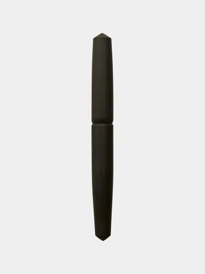 R A W Resin Fountain Pen  Abask Luxury Gift In Black