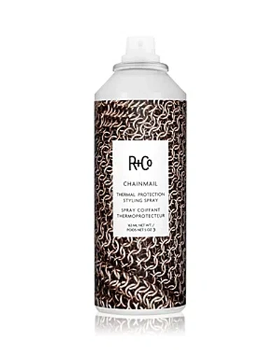 R And Co Chainmail Thermal Protection Styling Spray 5 Oz. In White