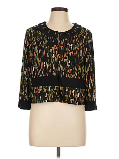 Pre-owned R&k 3/4 Sleeve Blouse In Black