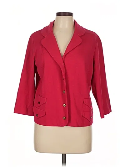 Pre-owned R&k Blazer Jacket In Red
