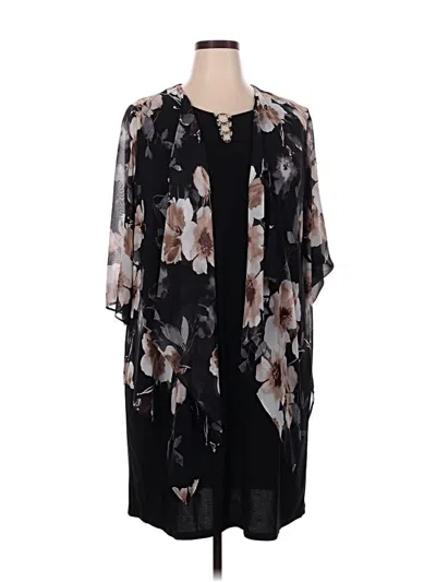 Pre-owned R&k Casual Dress In Black