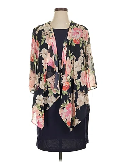 Pre-owned R&k Casual Dress In Black