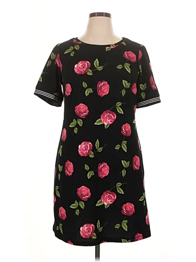 Pre-owned R&k Casual Dress In Black