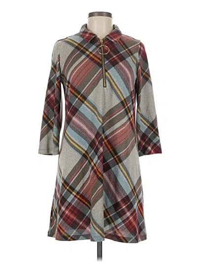 Pre-owned R&k Casual Dress In Gray