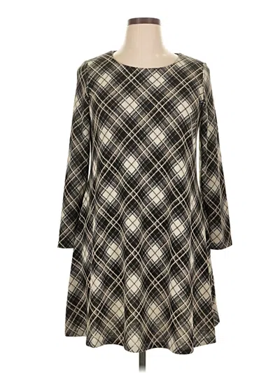 Pre-owned R&k Casual Dress In Gray