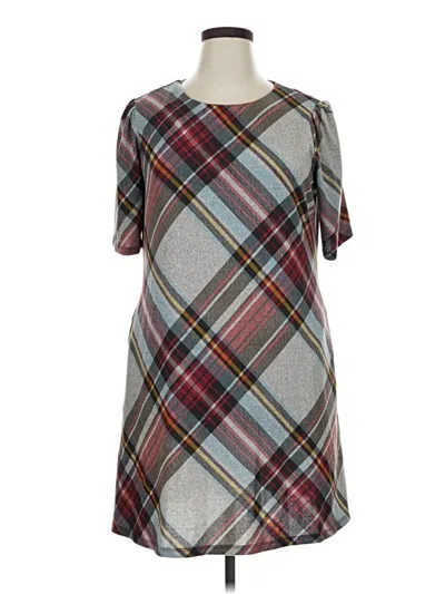 Pre-owned R&k Casual Dress In Gray