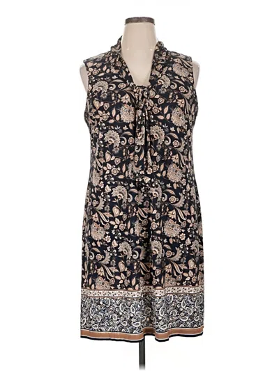 Pre-owned R&k Casual Dress In Tan