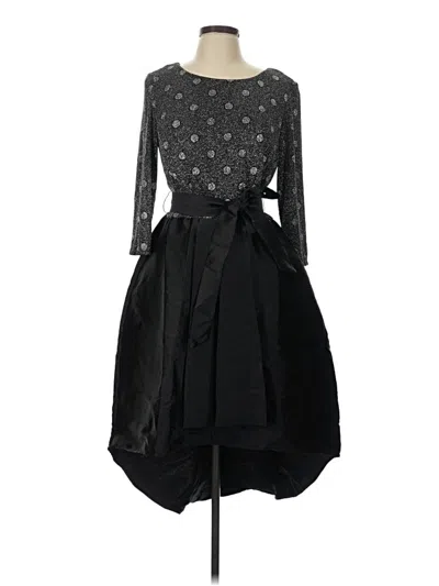 Pre-owned R&k Cocktail Dress In Black