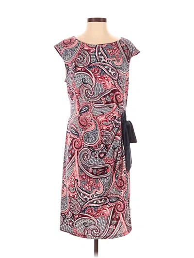 Pre-owned R&k Cocktail Dress In Gray