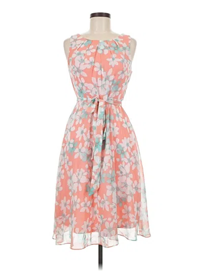 Pre-owned R&k Cocktail Dress In Pink